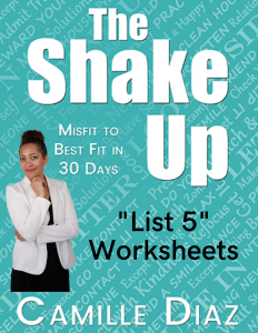List 5 Worksheets for The Shake Up